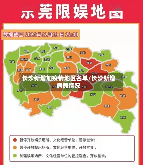 长沙新增加疫情地区名单/长沙新增病例情况