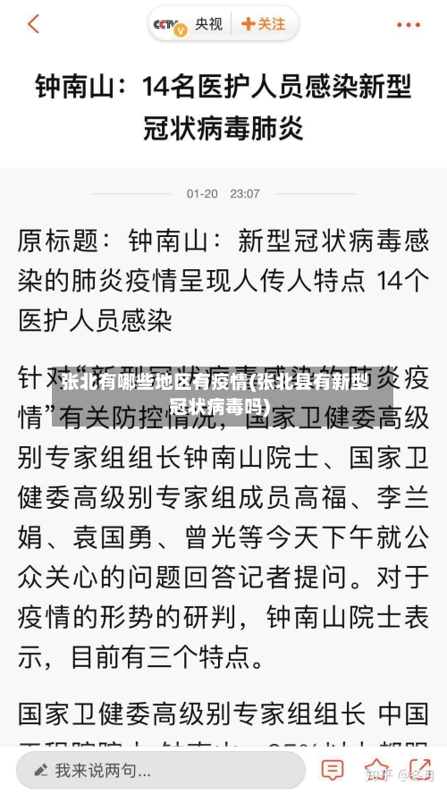 张北有哪些地区有疫情(张北县有新型冠状病毒吗)