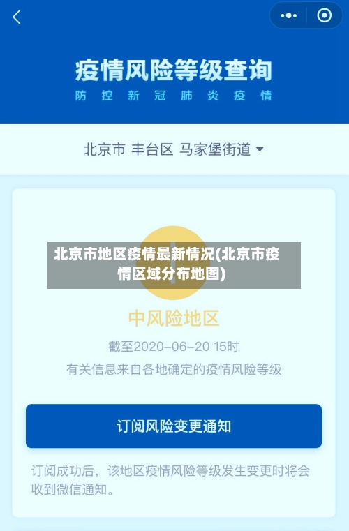 北京市地区疫情最新情况(北京市疫情区域分布地图)